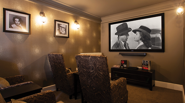 The Cinema Room at Penrose Court Care Home