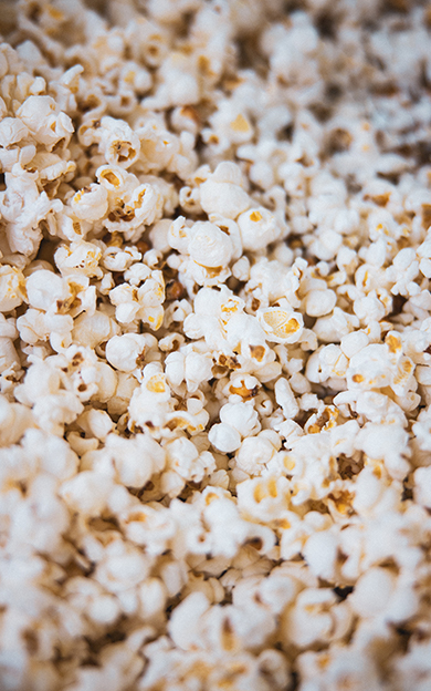 popcorn in cinema room