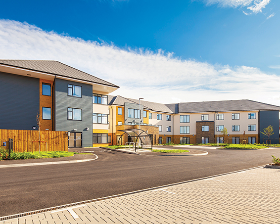 Exterior of Care Home